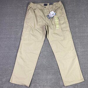 NWT 5.11 Tactical Taclite Pro Pants Cargo Ripstop Khaki Men's 40 x 32